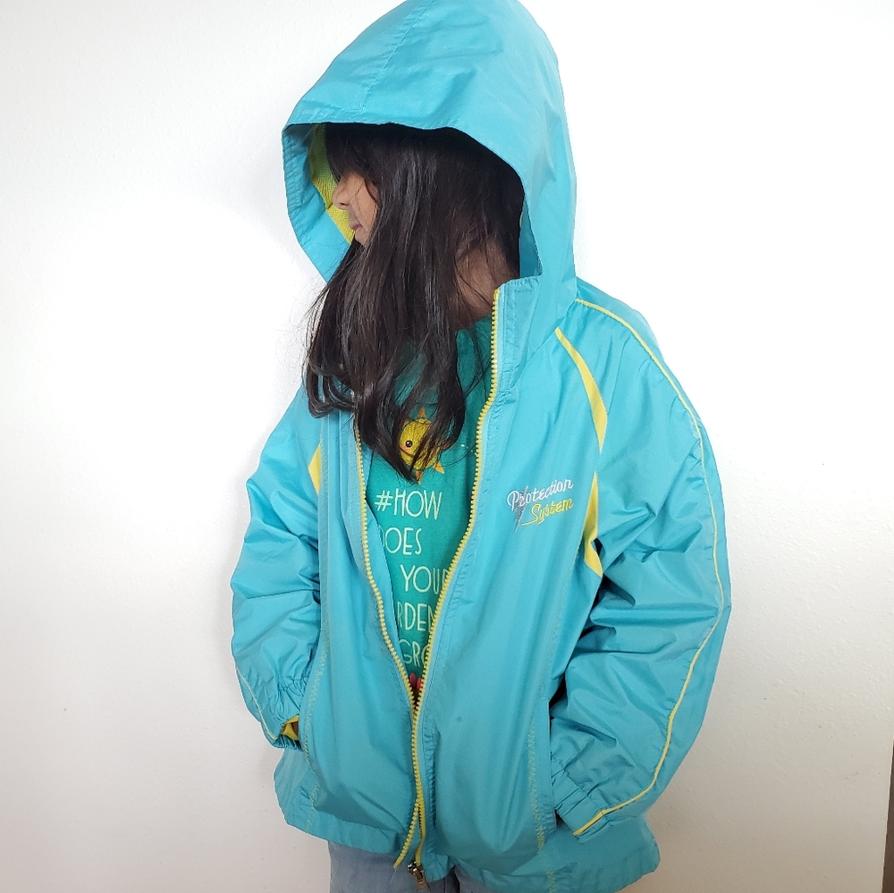 GIRLS OR BOYS RAIN JACKET BY PROTECTION SYSTEMS